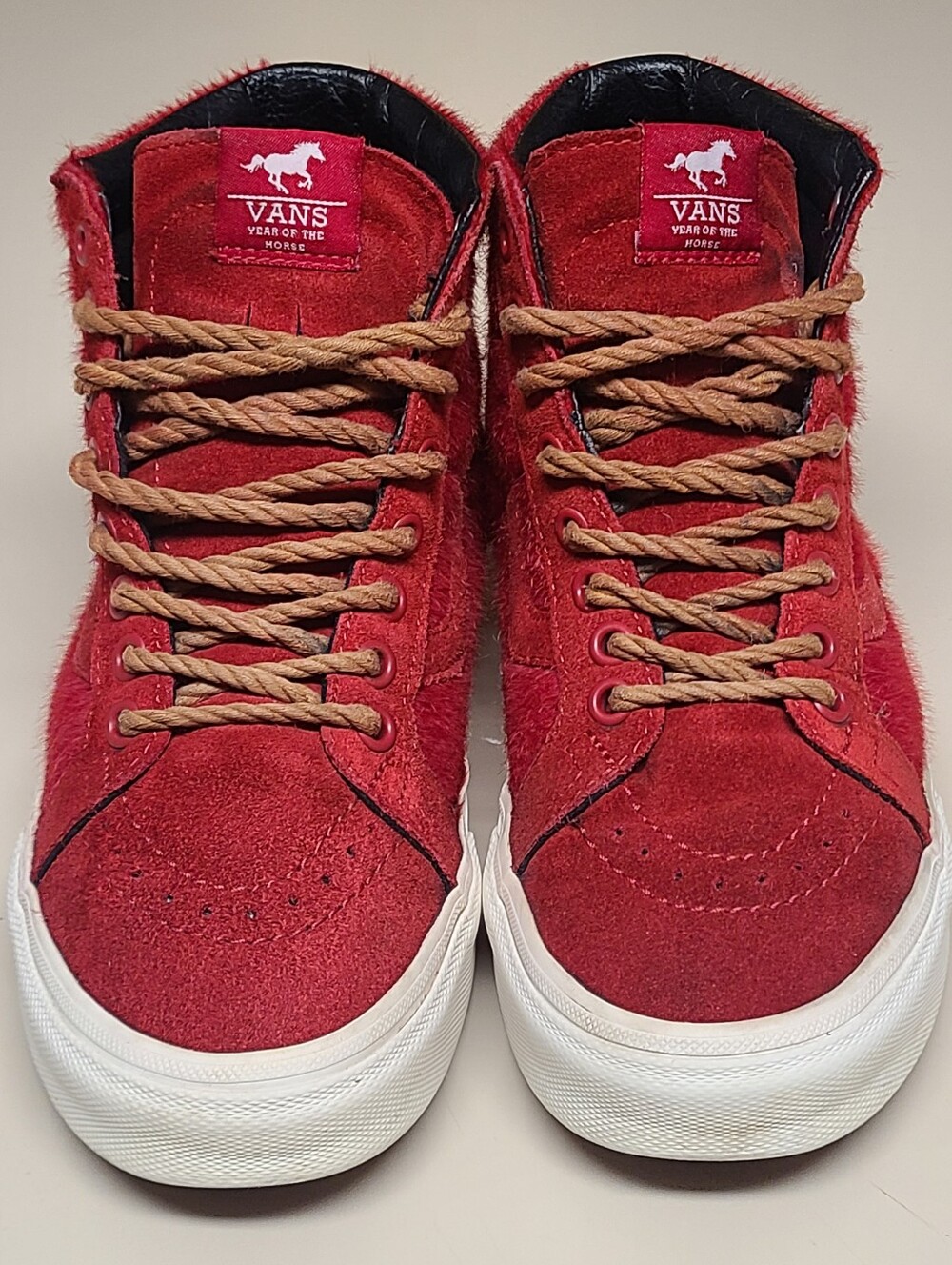 Vans SK8 Hi Reissue 'Year of the Horse' hi top skateboard sneakers size 7 1/2 - Picture 3 of 10